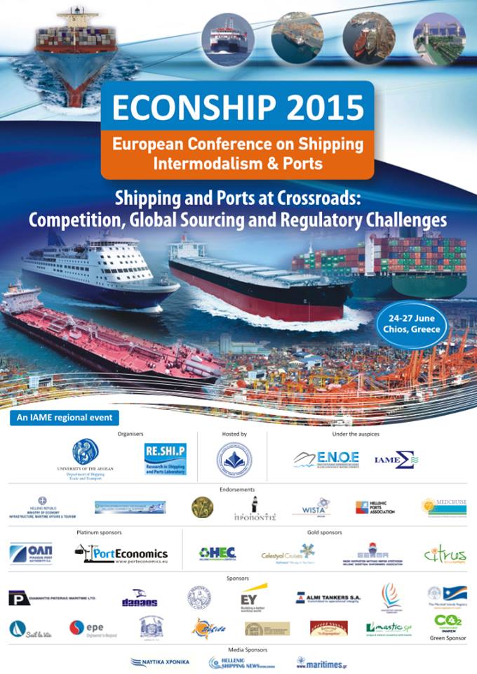 European Conference on Shipping Intermodalism and Ports (ECONSHIP) 2015